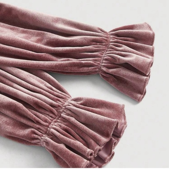 Coquette Rose Velvet Sweetheart Bust Goth Victorian Ruched Bodycon Vamp Dress - Picture 3 of 6